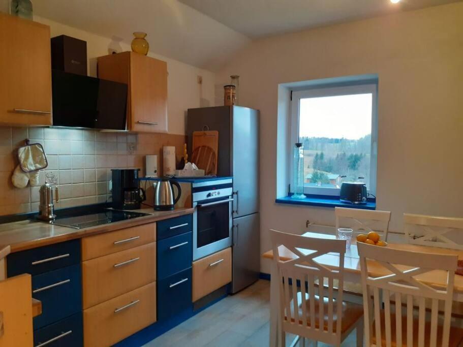 Schoene Und Ruhige Ferienwohnung In Ottendorf เซบนิทซ์ ภายนอก รูปภาพ